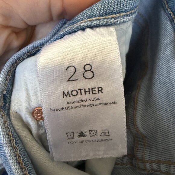 Mother The Insider Crop Step Fray Jeans in Limited Edition Size 28 - Picture 5 of 7